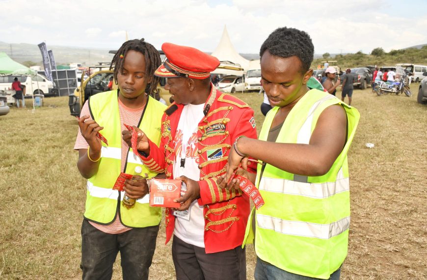 NSDCC enhances HIV response during 2024 WRC Safari Rally