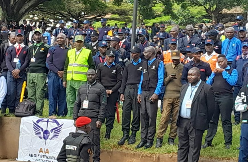 Mass registration of Guard Force Numbers ongoing at Uhuru Park