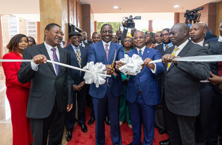 Ruto challenges MPs to maximize on state-of-the-art Bunge tower
