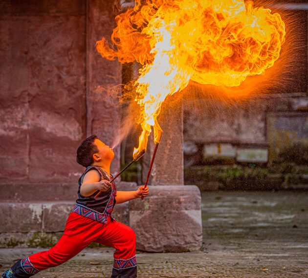 6-year-old fire-breathing phenom goes viral