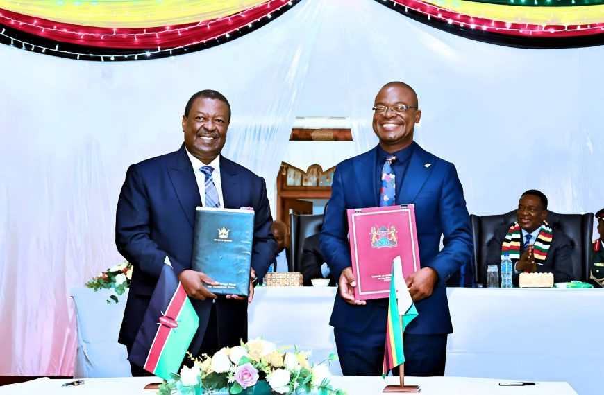 Kenya and Zimbabwe ink key cooperation agreements
