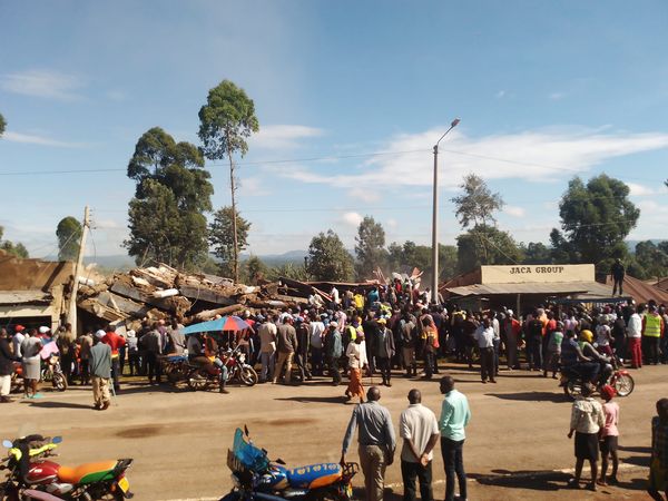 Rescue operation underway for several people trapped in Nyamira building collapse » Capital News