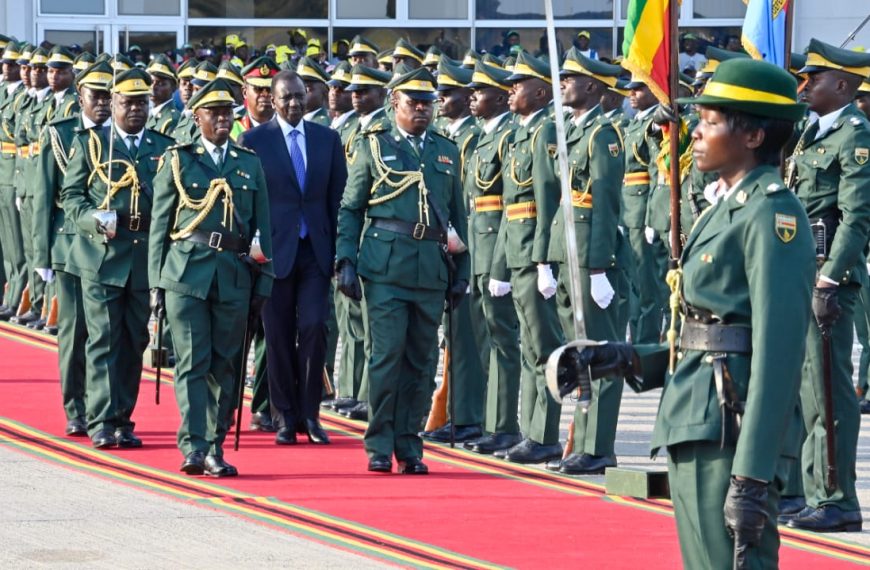 President Ruto arrives in Zimbabwe for state visit