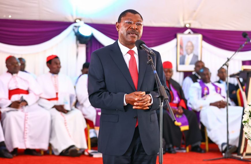 Wetangula Urges Unity at General Ogolla’s Burial » Capital News