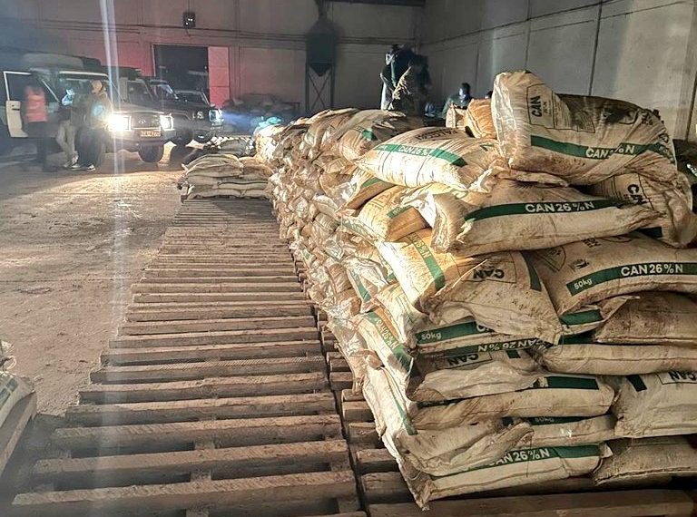 Three suspects nabbed with stolen fertilizer