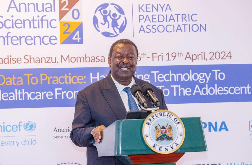 Mudavadi calls on health workers to end stalemate, engage in meaningful dialogue