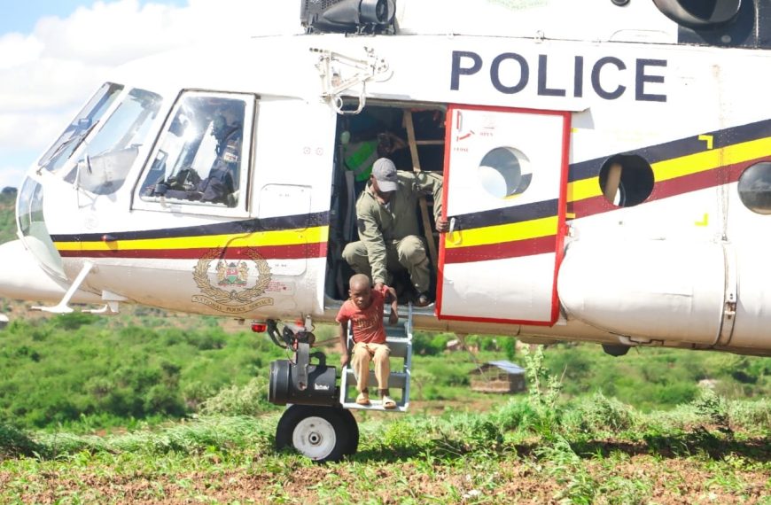 NPS Airwing officers rescue five-year-old boy from floodwaters