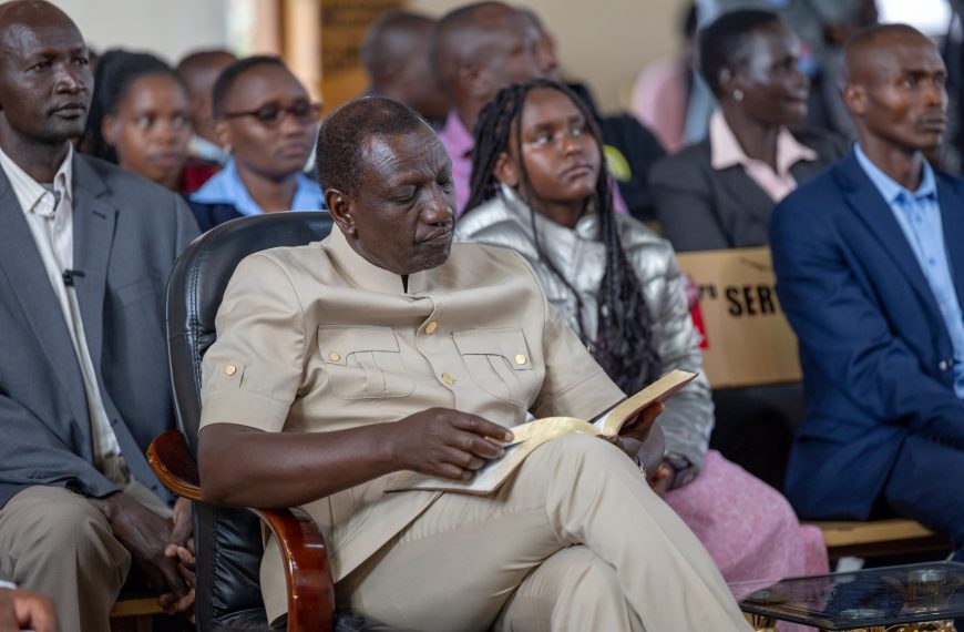 President Ruto visits Ogolla’s family