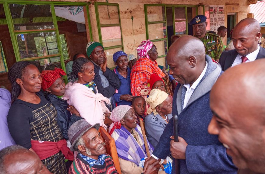 DP Gachagua asks Murang’a residents to move to grounds