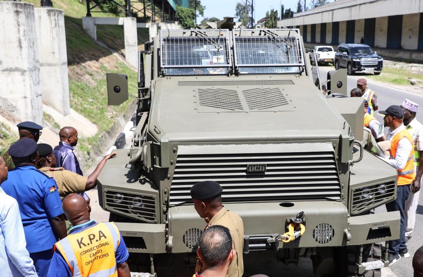 Kindiki receives second batch of APCs under modernization scheme » Capital News