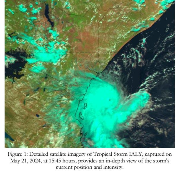 Record breaking Tropical Cyclone Ialy to dissipate at 1 degree South of Equator Wednesday