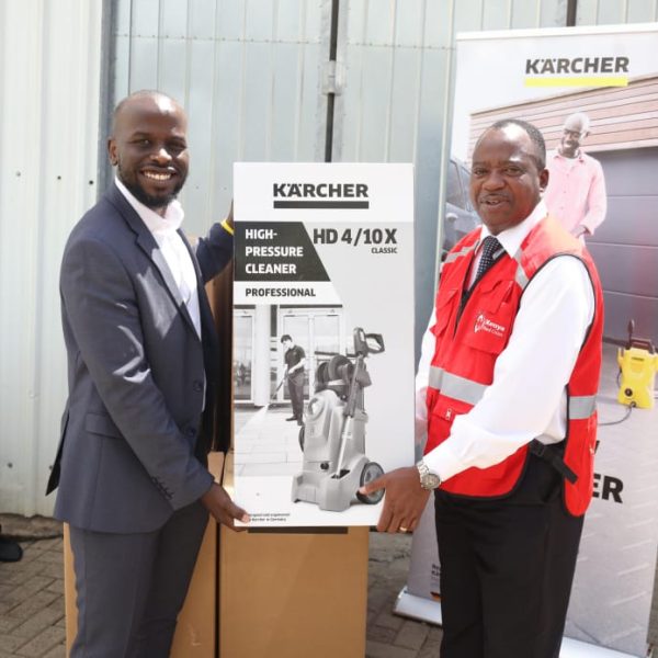 Cleaning Equipment Manufacturer Kärcher Donates Machines to The Kenya Red Cross in Support of Flood Relief Efforts » Capital News