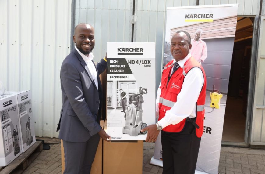 Cleaning Equipment Manufacturer Kärcher Donates Machines to The Kenya Red Cross in Support of Flood Relief Efforts » Capital News