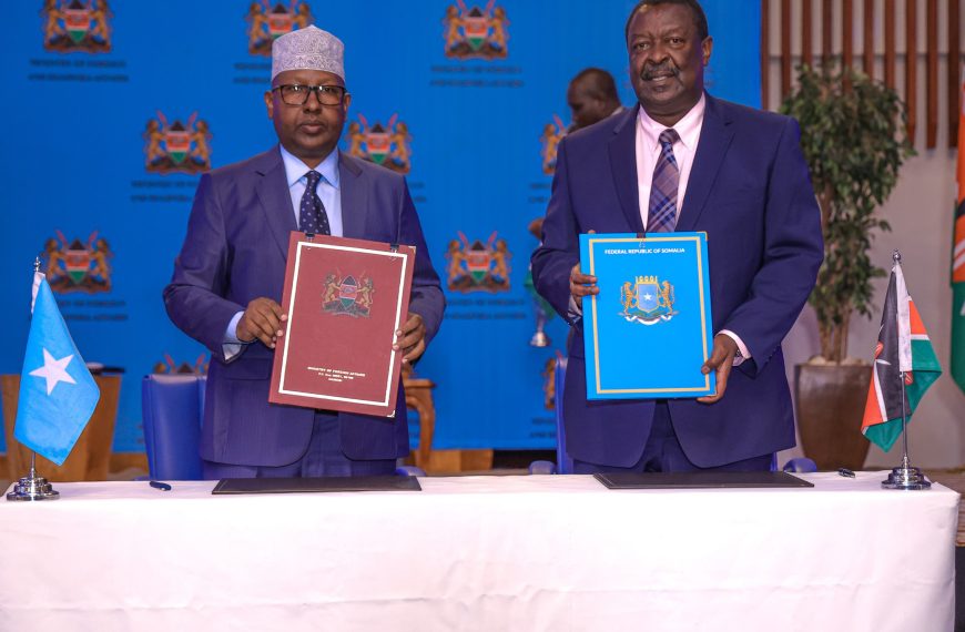 Kenya keen on fostering good relations with Somalia – Mudavadi