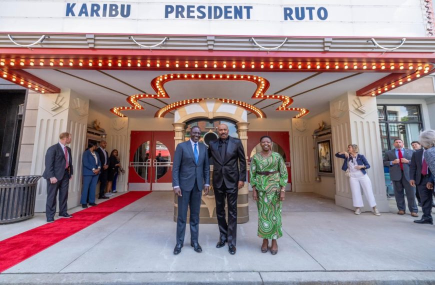 PHOTOS: President Ruto tours Tyler Perry Studios in Atlanta