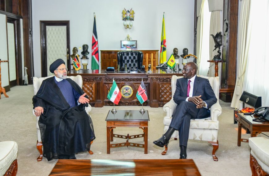 PHOTOS: Iran President Ebrahim Raisi’s historic State Visit to Kenya