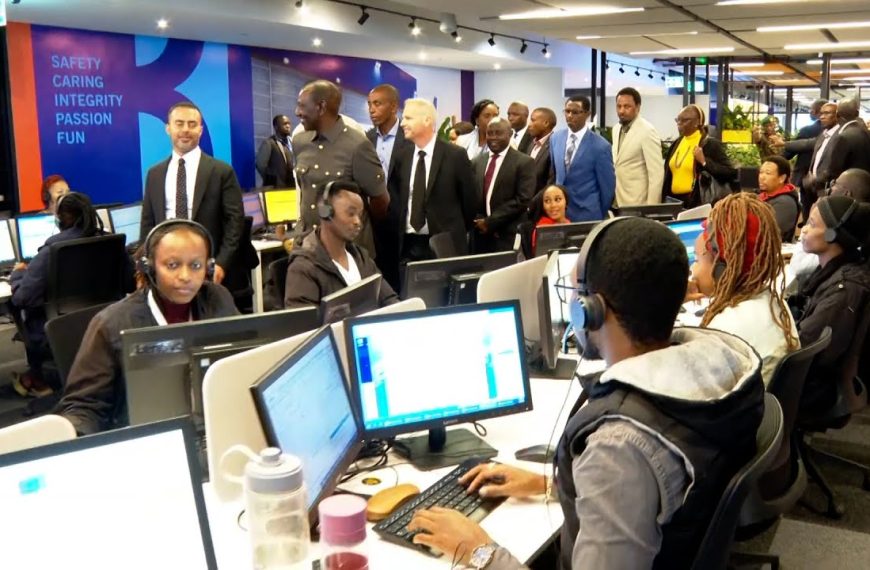 (VIDEO) President Ruto commissions job call centre hub in Tatu City to create 5,000 jobs
