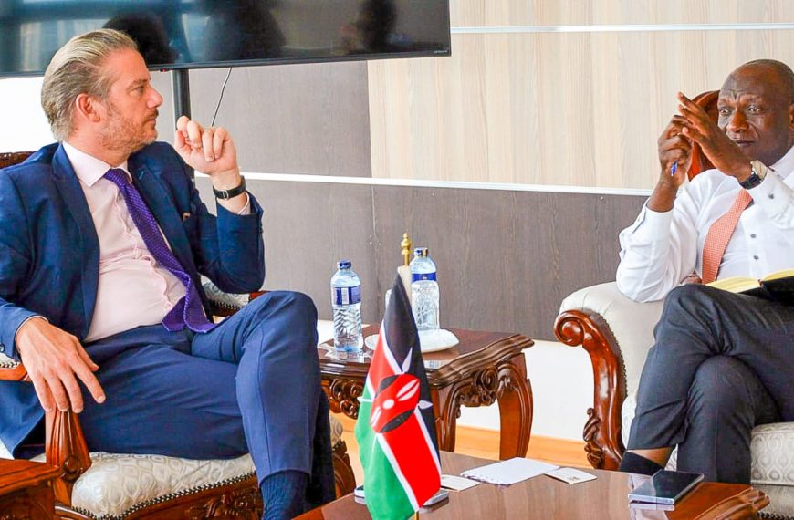 Charles Keter hosts Ambassador of France to Kenya for ICGLR peace talks