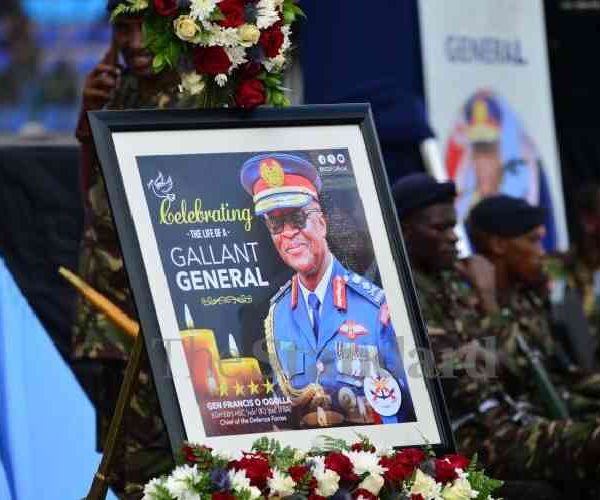 Ruto remembers Gen. Ogolla, officers killed in chopper crash