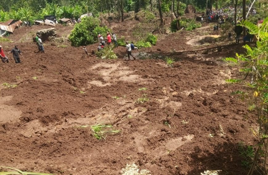 Landslide strikes Kimende escarpments, several feared trapped