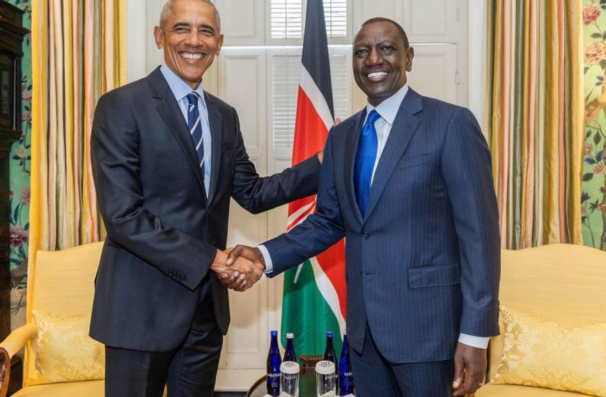 President Ruto holds talks with Obama