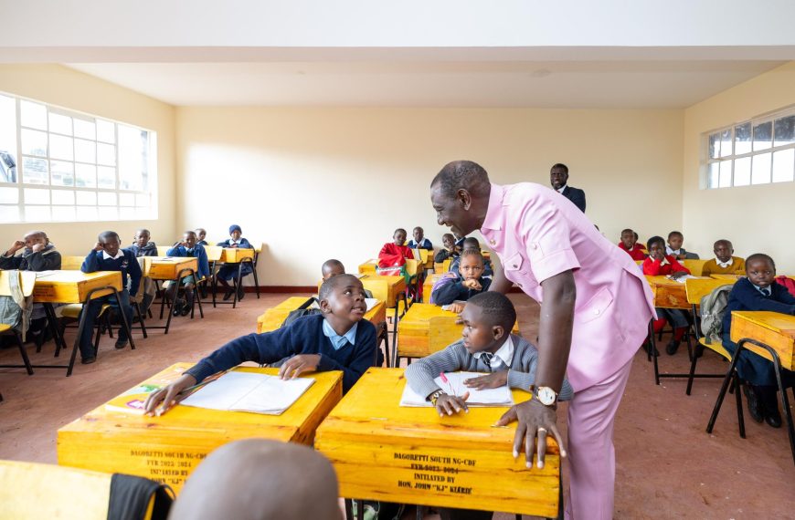 Ruto inaugurates Lenana School Primary, promises further development