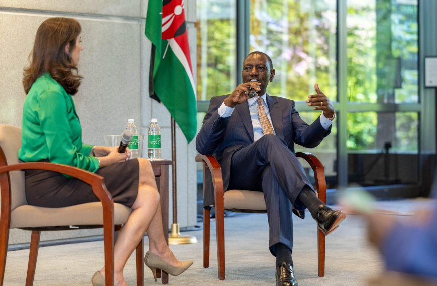 President Ruto asks America to support institutional Capacity for African Countries