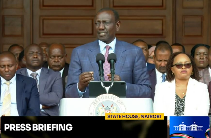 President Ruto withdraws finance bill after deadly protests