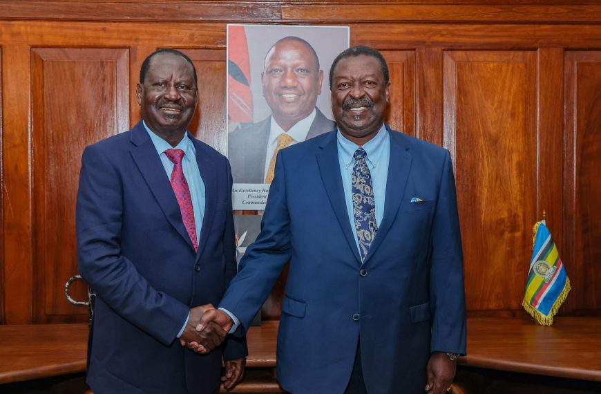 PCS Mudavadi, Raila unveil roadmap for AUC chairperson bid