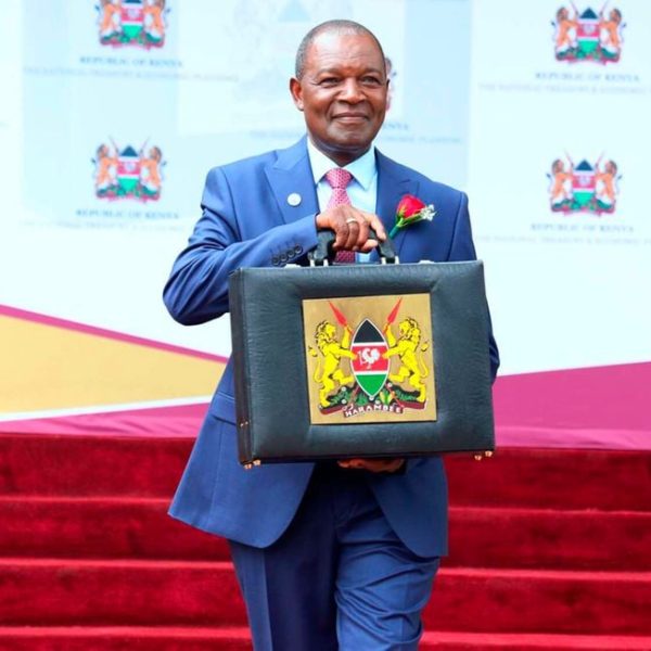Treasury CS Njuguna Ndung’u to unveil Ksh 4 trillion budget today