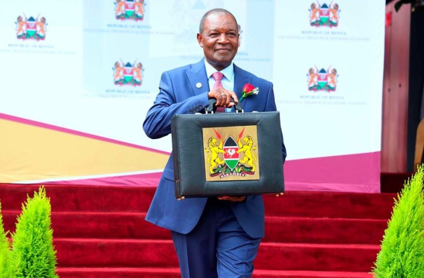 Treasury CS Njuguna Ndung’u to unveil Ksh 4 trillion budget today