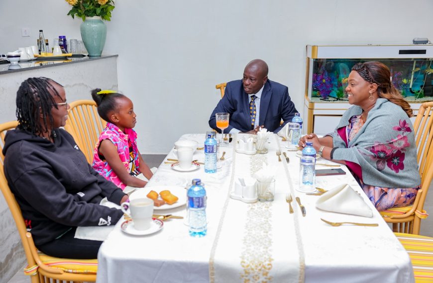 DP hosts little poet, promises to cater for her education