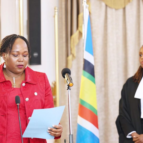 Kenya´s Veronica Nduva sworn in as new EAC Secretary General in Juba