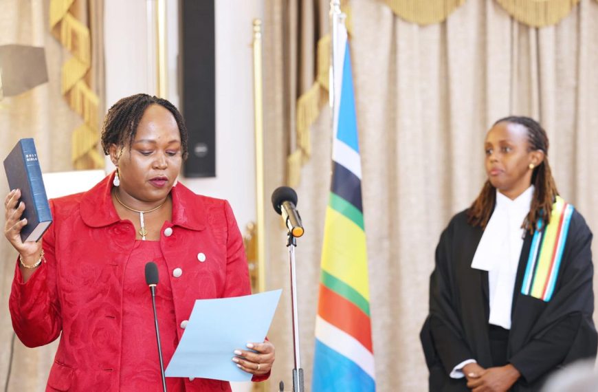 Kenya´s Veronica Nduva sworn in as new EAC Secretary General in Juba