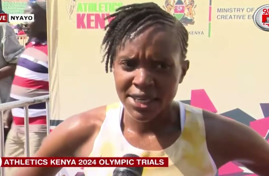 Faith Kipyegon clinches Paris Olympics 5000m ticket alongside Beatrice Chebet and Margaret Chelimo.