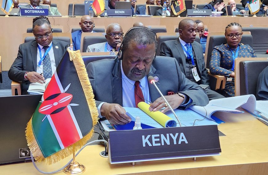 Kenya supports proposal for immediate ceasefire