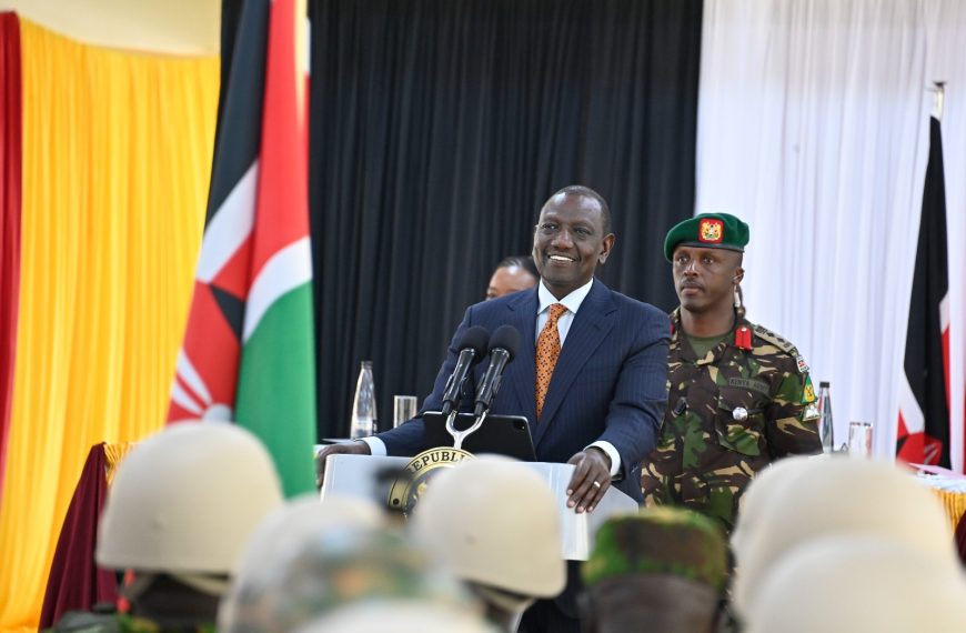 Ruto urges Judiciary, NPS to work together