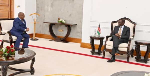 President Ruto bids farewell to Congo Brazzaville envoy Jean Pierre Ossey » Capital News