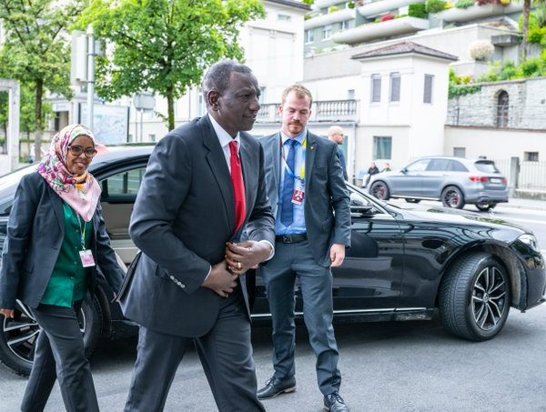 President Ruto in Switzerland for Ukraine-Russia peace meeting