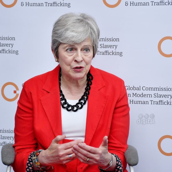 Theresa May lauds Kenya’s efforts in fight against modern slavery and human trafficking