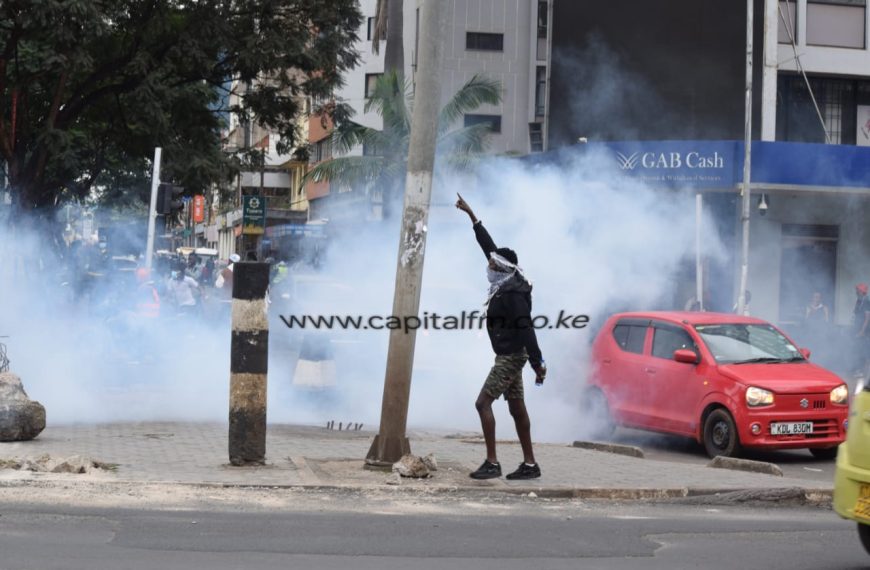 PICTURE STORY: Anti-Finance bill protests in Kenya