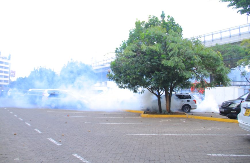 Parliament Teargassed During Violent Protests Against Finance Bill 2024 » Capital News