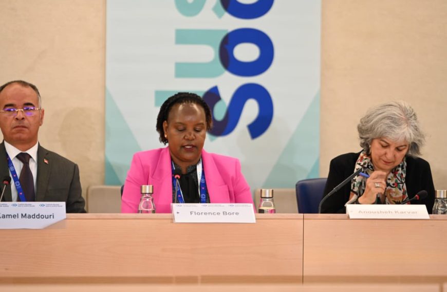 CS Bore attends Global Coalition for Social Justice inaugural forum