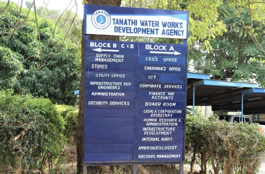 DPP okays Ksh292M fraud charges against Tanathi Water Works officials