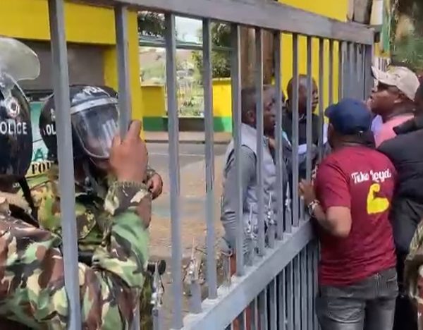 MP Gakuya supporters protest cancellation of UDA Nairobi polls