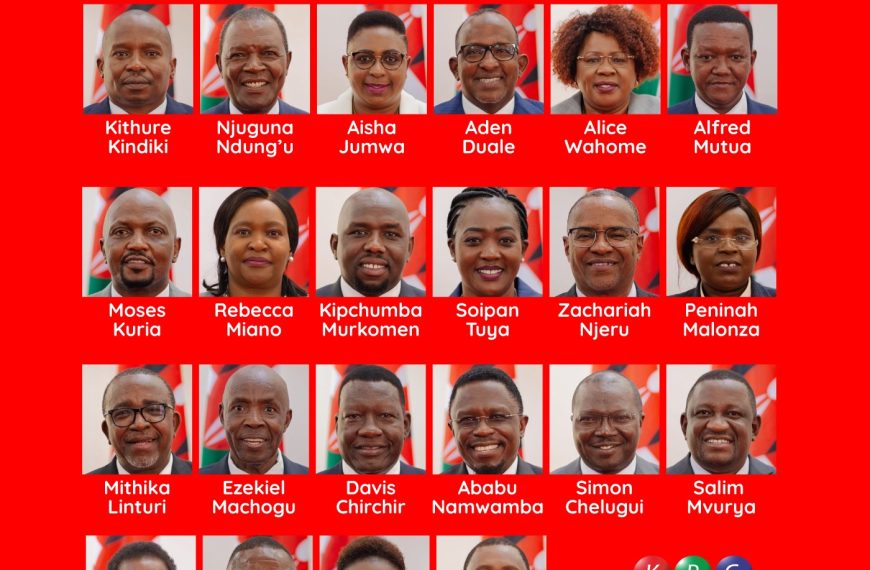 It was a pleasure! Dismissed CSs express gratitude to President Ruto