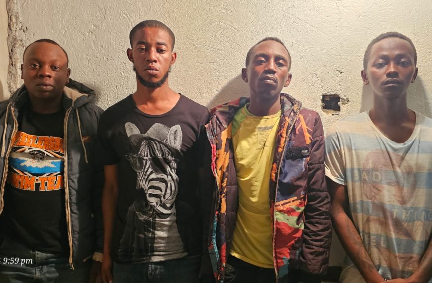 Six suspects arrested, two firearms, 18 rounds of ammunition recovered in Nairobi in Nairobi