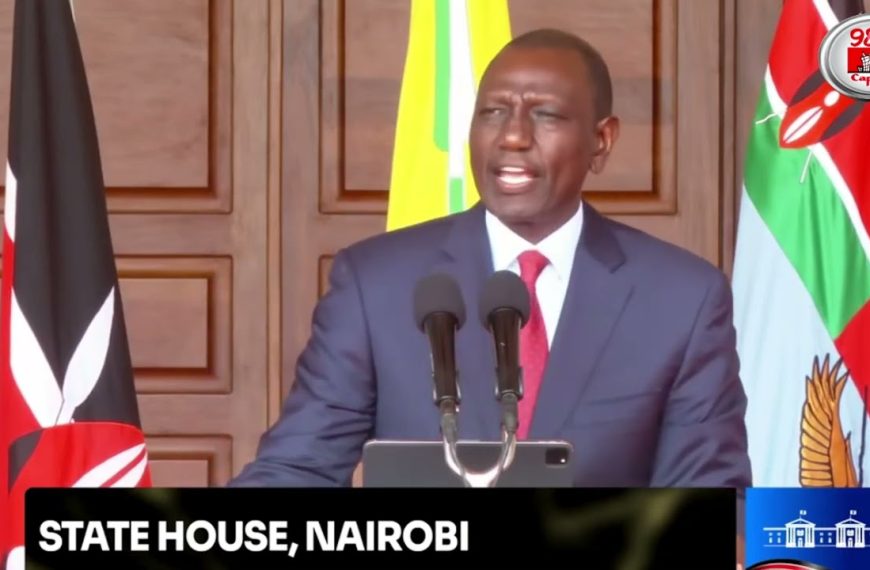 (VIDEO) President Ruto dismisses his entire Cabinet including AG Muturi