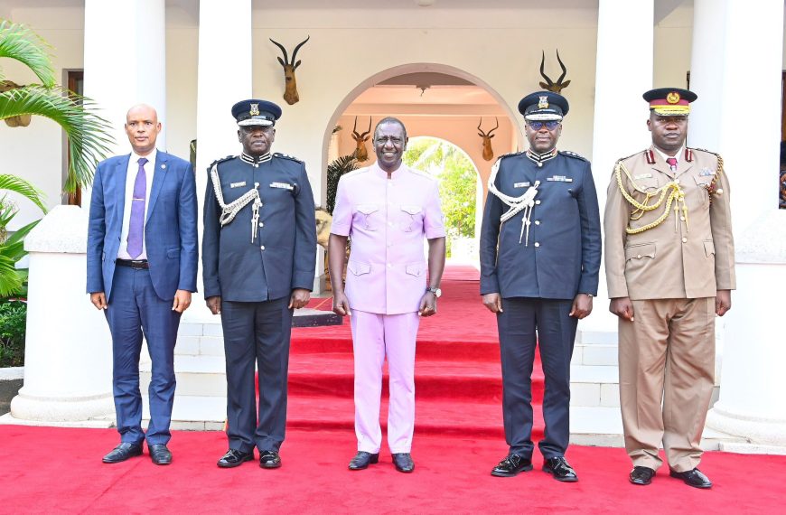 President Ruto promises more police funding to boost operations