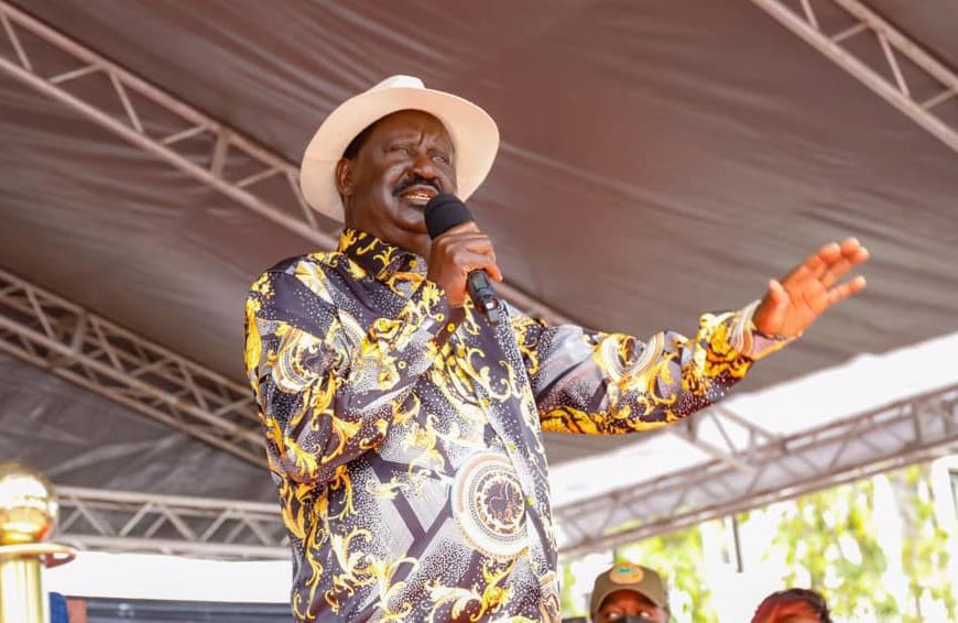 Raila condemns goon activities during youth demos